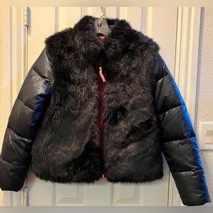 Crewcuts Dark Blue Down Jacket, Size 14, Excellent Preowned Condition